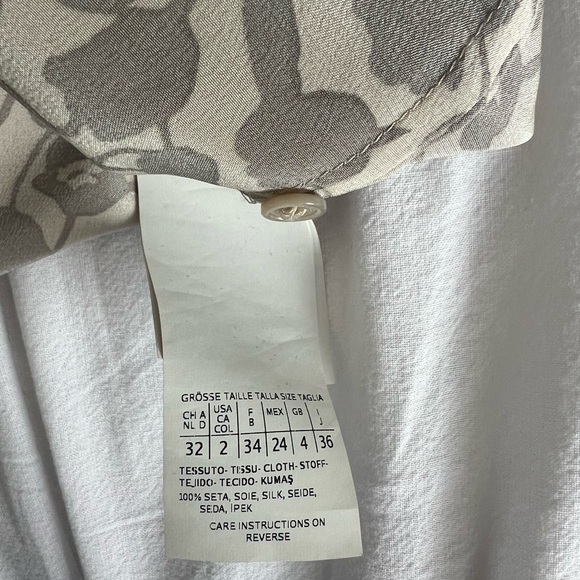 Silk sleeveless blouse - Picture 4 of 4